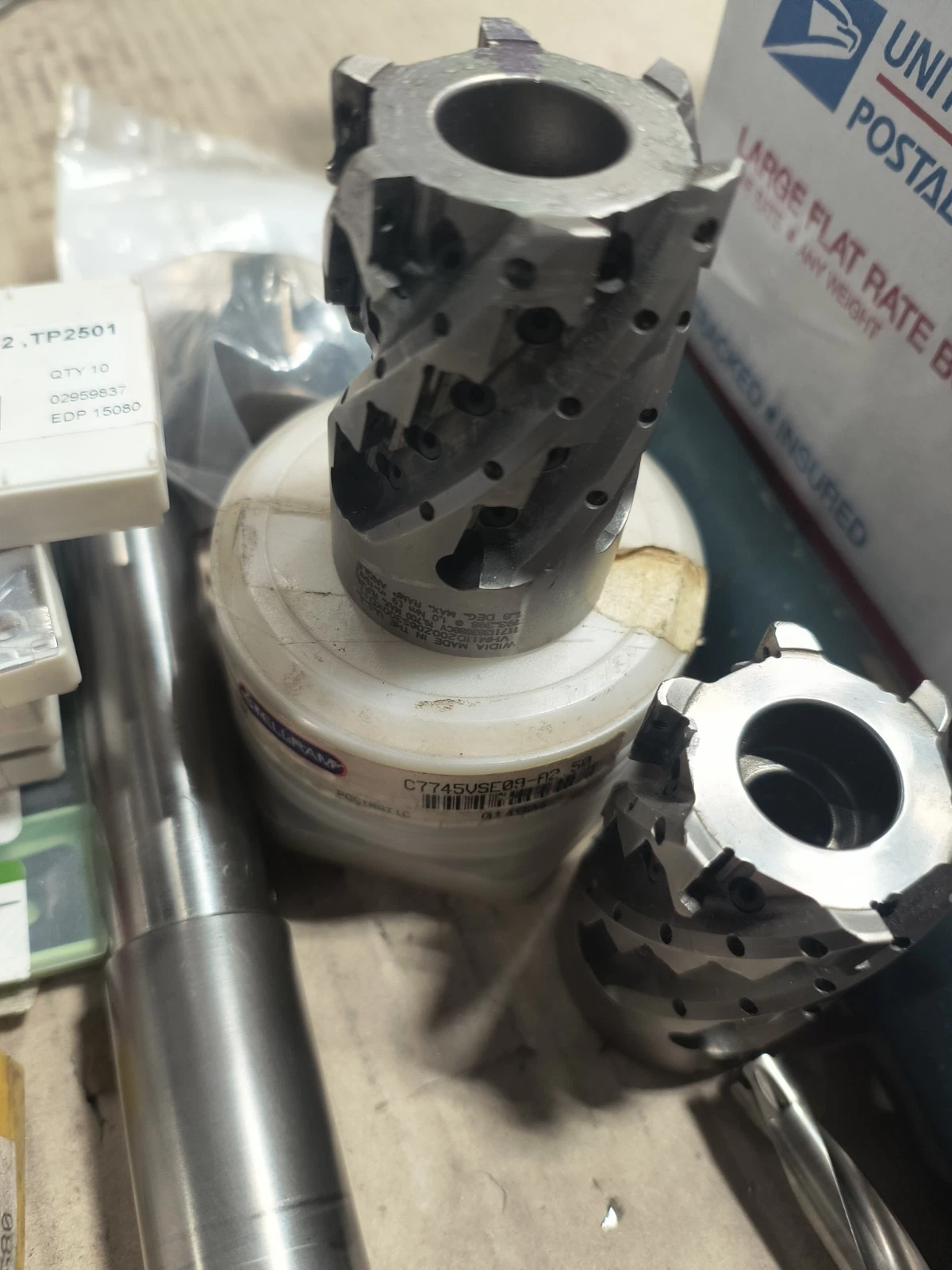 Machine Shop Lathe And Milling Tools Lot